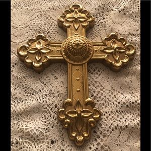 Decorative Gold Cross